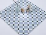 Blue Wear-Resistant 200x200mm Decorative Wall Tiles For Living Room And Durable