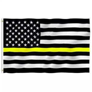 Quality Yellow Line customized screen printed high quality wholesale