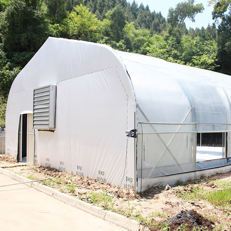 Light Deprivation Greenhouse Stable Structure for Commercial Farming