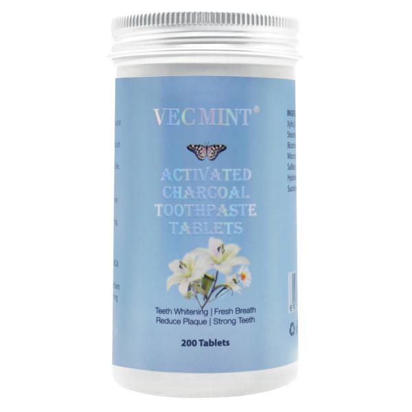 VECMINT Lily TeethTablets Bamboo Charcoal 200tablets teeth whitening fresh