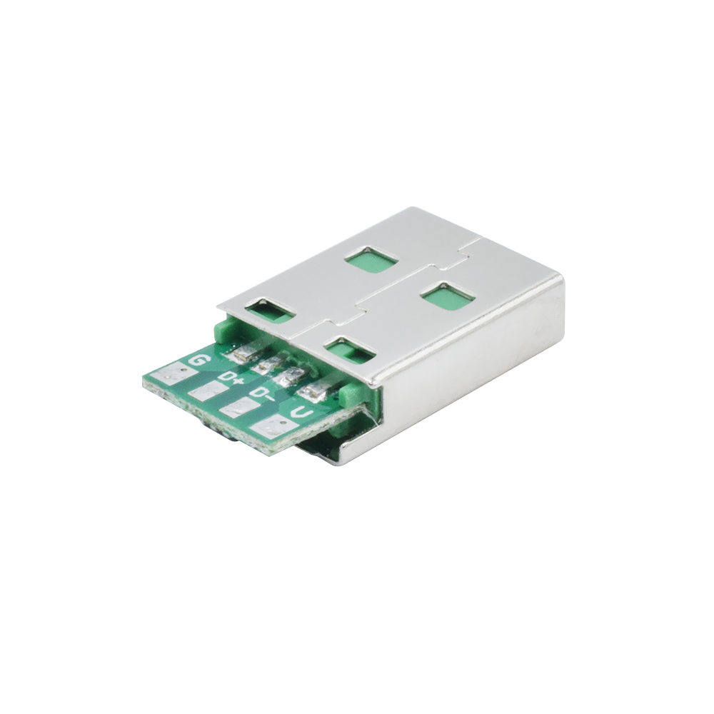VOOC Supper Fast Charging Connector 4P Type A Male USB Socket For OPPO Cable