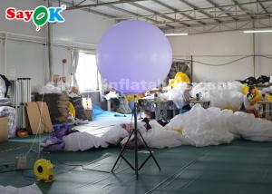 Quality Inflatable Stand Tripod Balloon Lighting Decoration For Street , Backyard wholesale