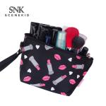 Waterproof Custom Print Fancy Bride PU Makeup Bag