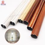 6000 Series Aluminium Ceiling Curtain Track 20mm Thickness Powdering Coating