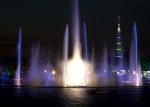 Amazing Dubai Water Fountain , LED Light Show Fountain Novel / Scientific Design