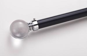 Quality Modern aluminum alloy curtain pole single double living room curtain track wholesale