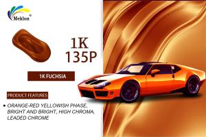 Quality Orange Red Acrylic Clear Coat Automotive Painting Waterproof Nontoxic wholesale