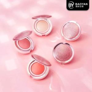 Quality Single Color Makeup Baked Powder , Natural High Pigmented Eyeshadow wholesale