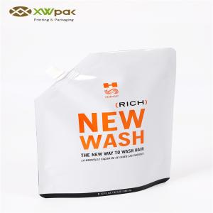 Quality Leakage Proof Liquid Stand Up Pouch / Aluminium Foil Liquid Spout Bags wholesale