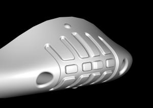 Quality Surgery C10-F Silicone Facial Subcutaneous Implants Wanhe Chin Prosthesis wholesale