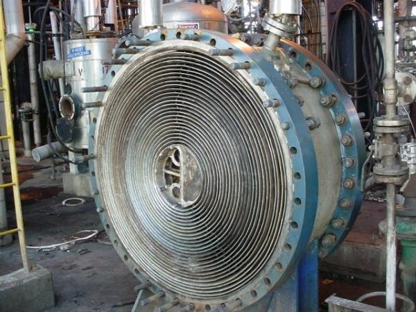 Cheap Titanium Nickel Spiral Sheet Tube Heat Exchanger for sale