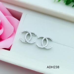 Quality 2018 New Style Fashionable Ear Stud Beautiful Silver Earrings For Women ADHH238 wholesale