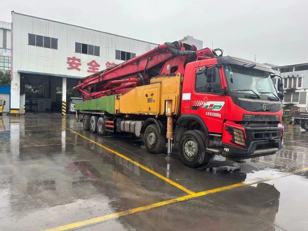 2019 62 M Concrete Pump Truck Volvo Chassis Pump