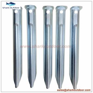 Quality V shaped steel tent peg tent stake 15cm wholesale