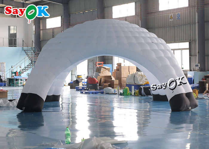 Inflatable Lawn Tent 6.9x4mH Portable Inflatable Air Tent Exhibition Spider Dome Tent