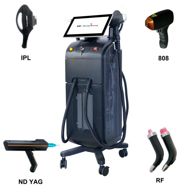 1000W 1200W 1600W Triple Wave Diode Laser Hair Removal Equipment Platinum