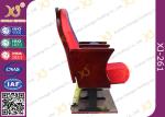 East African Vintage Auditorium Church Hall Chairs With Embroidered Logo On Back
