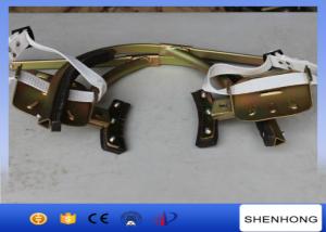 Quality 300 Triangle Steel Tube Pole Climbing Shoes For Max 300 Diameter Pole wholesale
