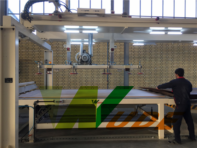 Melamine Furniture Lamination Machine Hot Press For MDF Particle Board