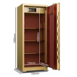 Quality 25 Cu Ft Bank Biometric Fingerprint Security Safe Box 10mm Thickness Of Door YB/ZY-180 wholesale