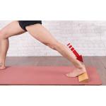 Yoga Slant Board Calf Ankle Stretcher Wooden Non Slip Wedge Yoga Brick Fitness