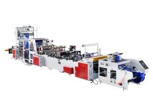 Quality Gusset And Tissue Bag Making Machine 18kw With Rewinding wholesale