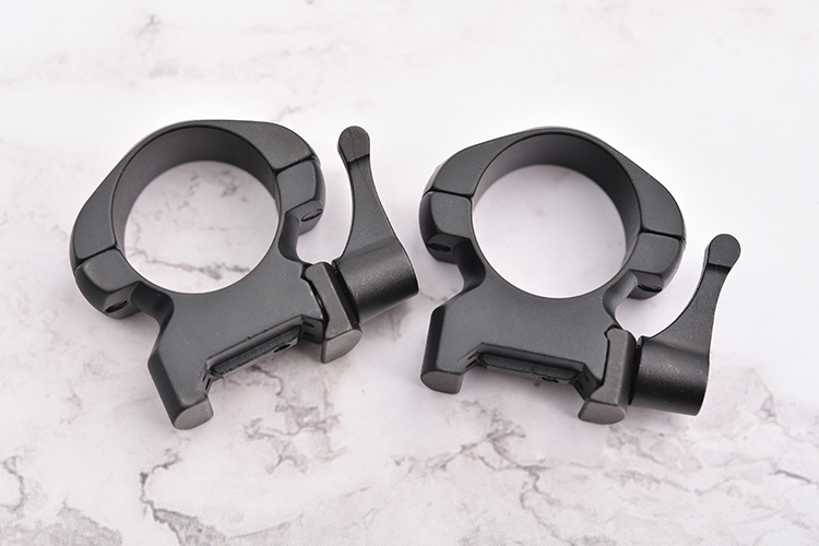 25.4mm Diameter Steel Quick Release Scope Mount Ring Bracket for Medium to Low Profile