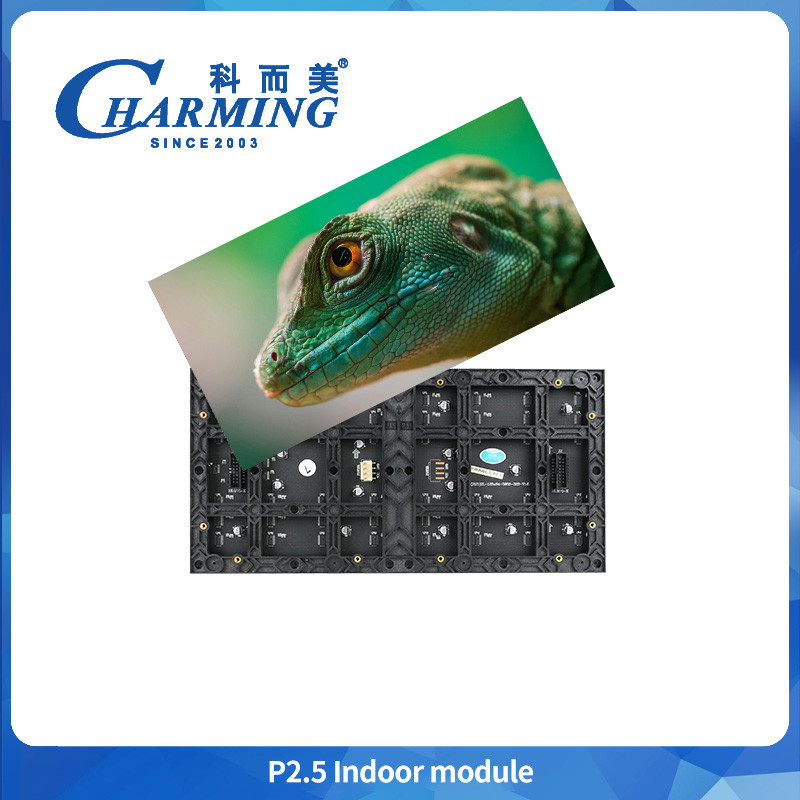 Commercial P2.5 320*160mm Led Indoor Module Fixed Installation 16 Bit
