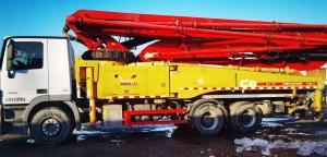 Quality SANY Second Hand Pump Truck Max Horizontal Reach 44m for Your Requirements wholesale