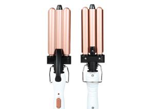 Quality Customized Logo 60W Mini Mermaid Hair Waver Portable Gold Ceramic wholesale