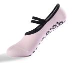Pilates Ballet Dance Sports Socks Ankle Full Toe Yoga Socks For Women Black