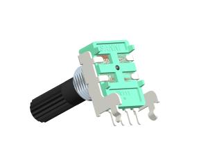 Quality Low Price Single Gang Rotary Potentiometer Plastic/Metal Shaft Through Hole/DIP Mount 100MΩ Insulation Resistance wholesale