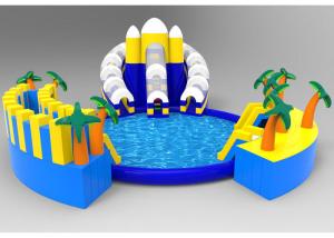 Quality Fun Inflatable Amusement Park Professional Easy Package Anti UV For Toddlers wholesale