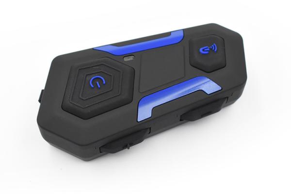 Cheap Handsfree Voice Prompt 1200m Motorcycle Bluetooth Headset Intercom for sale