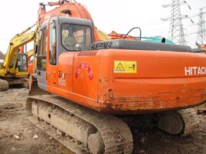 Quality Long Reach Used Crawler Excavator , Hitachi ZX200 Used Excavating Equipment wholesale