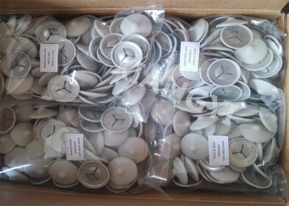 43mm PVC Dome Cap Washer Fixing Insulation Weld Pins