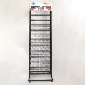 Nail Polish Display Floor Stand For Shop 12 Tiers Storage Racks