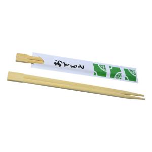 Quality Bamboo Chopsticks Disposable Food Safety Chopstick Paper Wrapped Bamboo Chopsticks wholesale