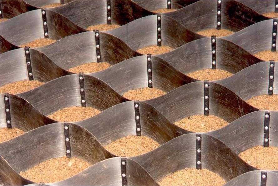 Black Plastic HDPE Geocell for Erosion Control and Soil Stabilisation in Construction