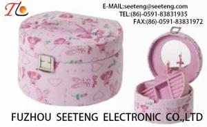 Quality High end and elegant PU leather jewelry box for wholesale from manufacturer wholesale