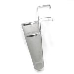 Single Handle Beer 6x14inch Stainless Steel Mesh Filter Baskets 300 Micron