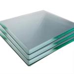 4mm Tempered Glass Panels Clear Toughened Glass For Building