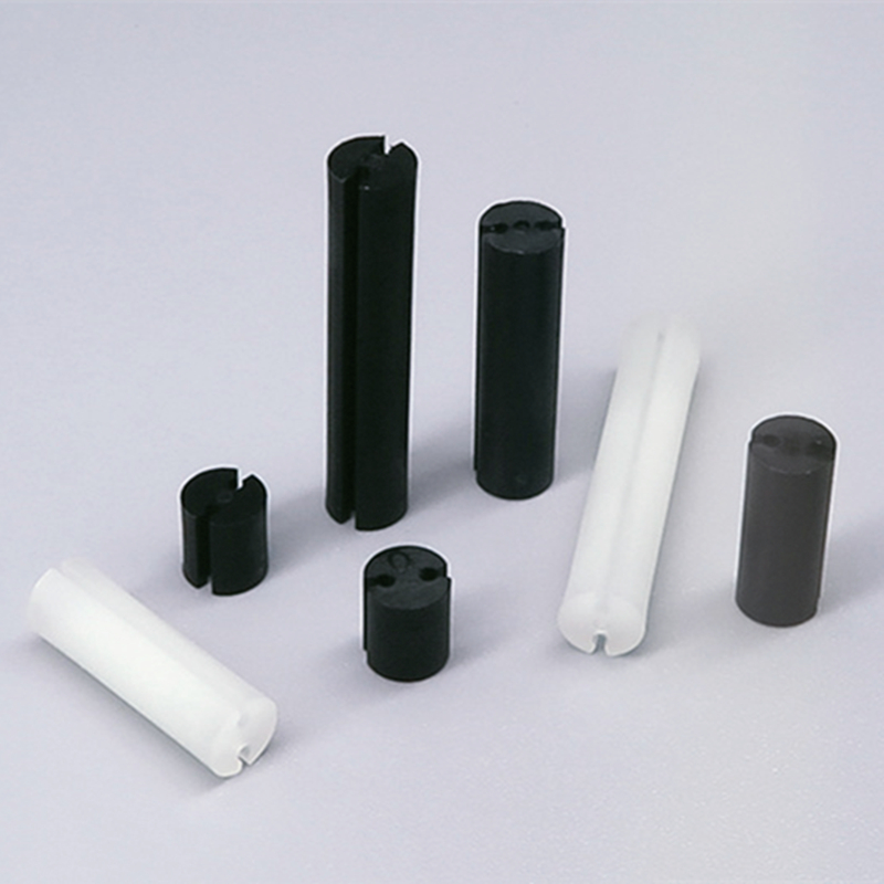 White Nylon Round Plastic Standoff for Through Hole Mounting on Printed Circuit Boards