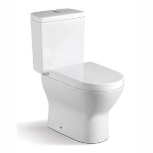 Quality Dual Flush Two Piece Round Toilet Top Flush Button For Small Bathrooms wholesale