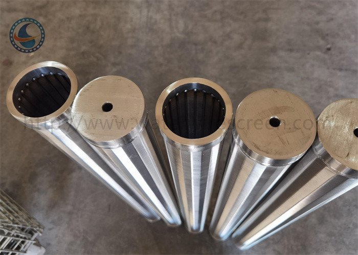 Iso9001 Certified Stainless Steel Wound Screen 0.025mm-20mm Slot Size