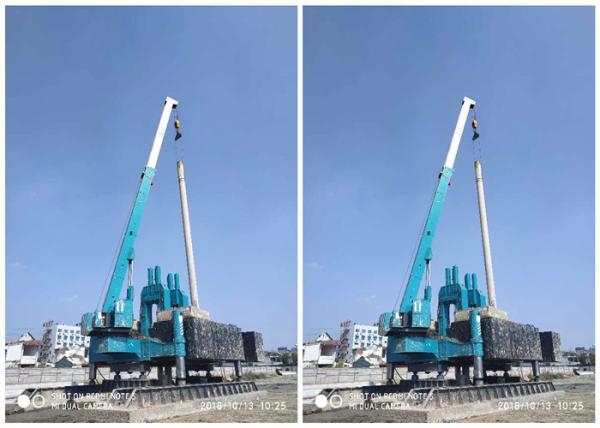 High Efficiency No Pollution Construction Piling Machine ZYC150 High Piling