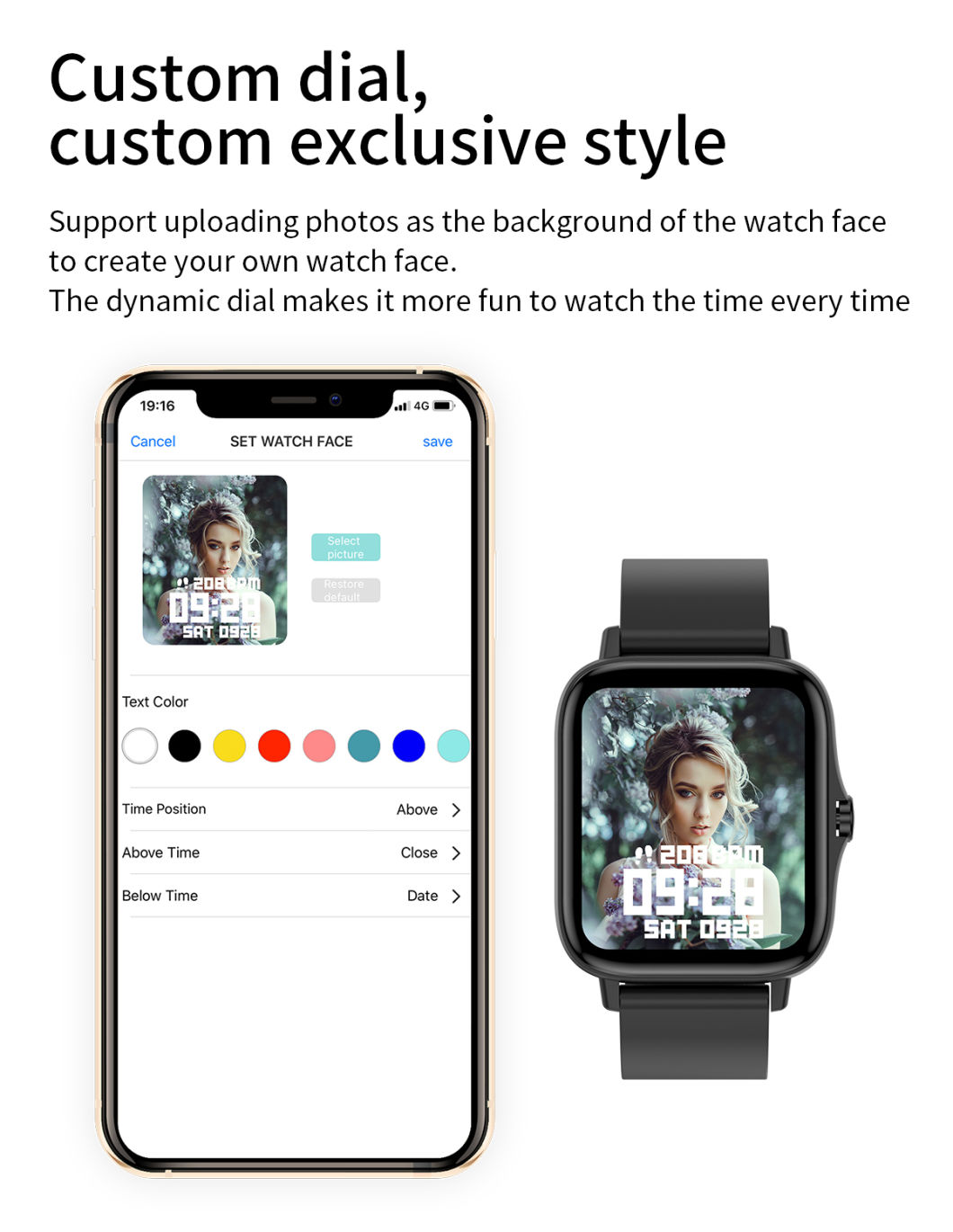 Smart Watch 2022 Bt Phone Call Android Ios T42z Smartwatch Body Temperature Blood Pressure Oxygen Heart Monitor Health Tracker