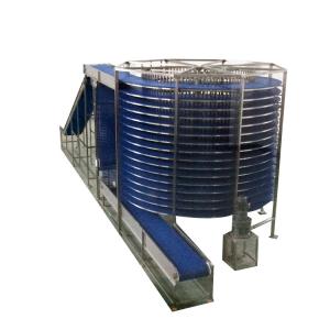 Quality Spiral Food Cooler French Bread Cooling Tower Conveyor Supplier wholesale