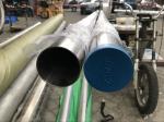 Customized 150mm diameter heat resistant stainless steel pipe with good