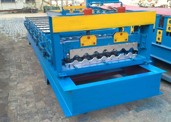Galvanized Sheet Metal Roll Forming Machine , Double Layer Roll Forming Machine